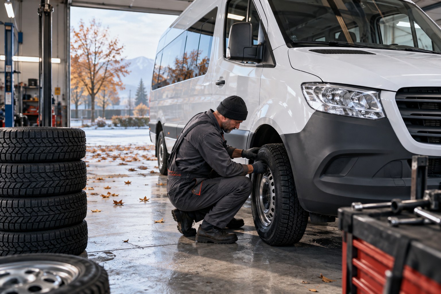 Servis Araçlarında Kış Hazırlığı: Güvenli Taşımacılık İçin Yapılması Gerekenler